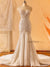 Sparkling Wedding Dress with Strapless Bodice