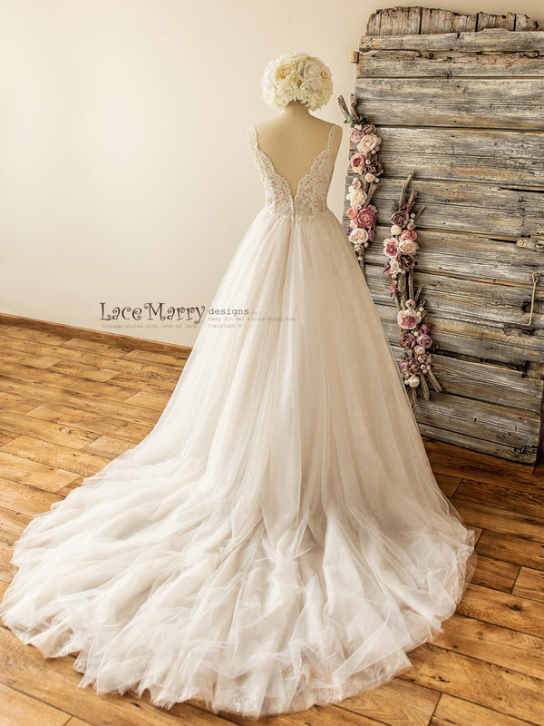 Princess Corset Wedding Dress with Sweetheart Top - LaceMarry Princess Corset Wedding Dress with Sweetheart Top - LaceMarry