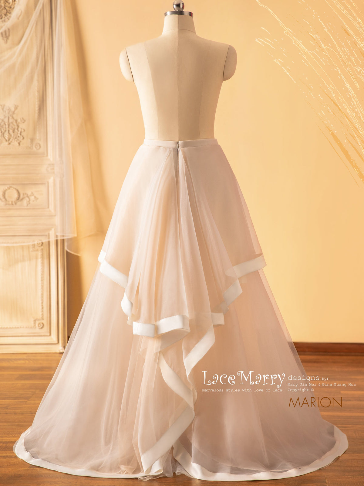 Macrame lace wedding dress sale