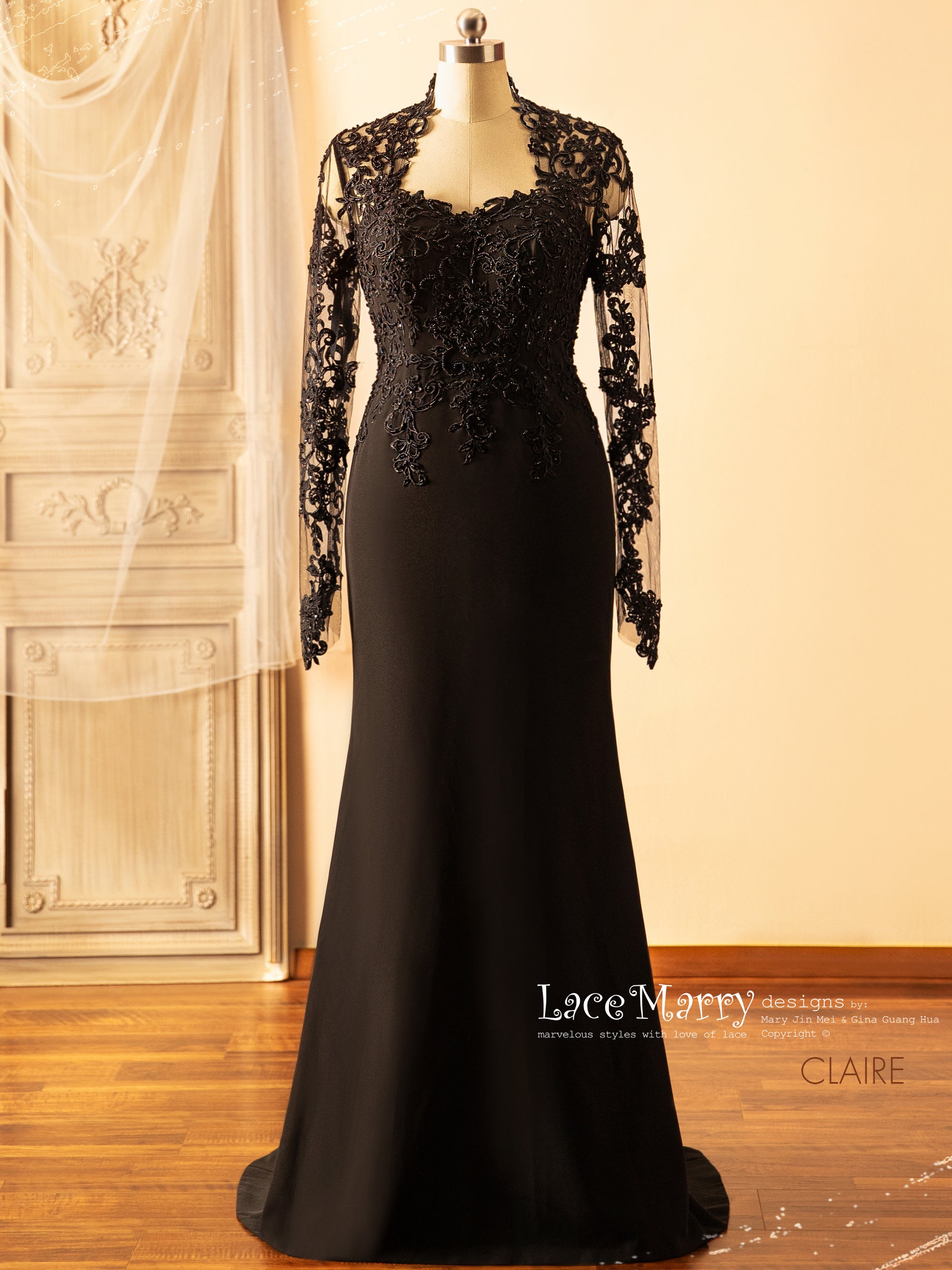 Black Wedding Dresses - LaceMarry Black Wedding Dresses - LaceMarry