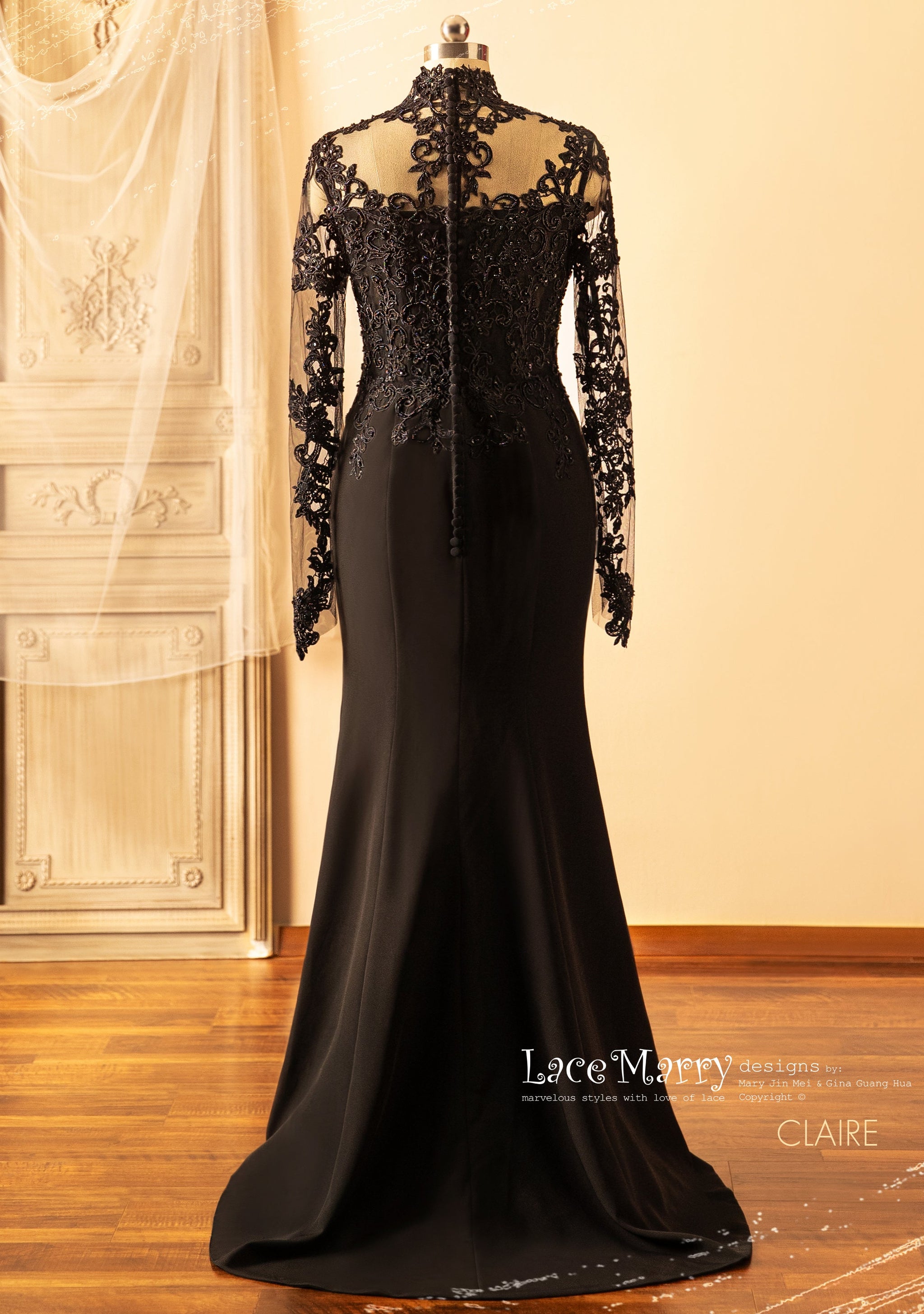 Lakshmigown Puffy Plus Size Black Wedding Dress Long Sleeve Gothic Lace  Bridal Country Wedding Gowns Open Back 2021 Robe Mariage - AliExpress