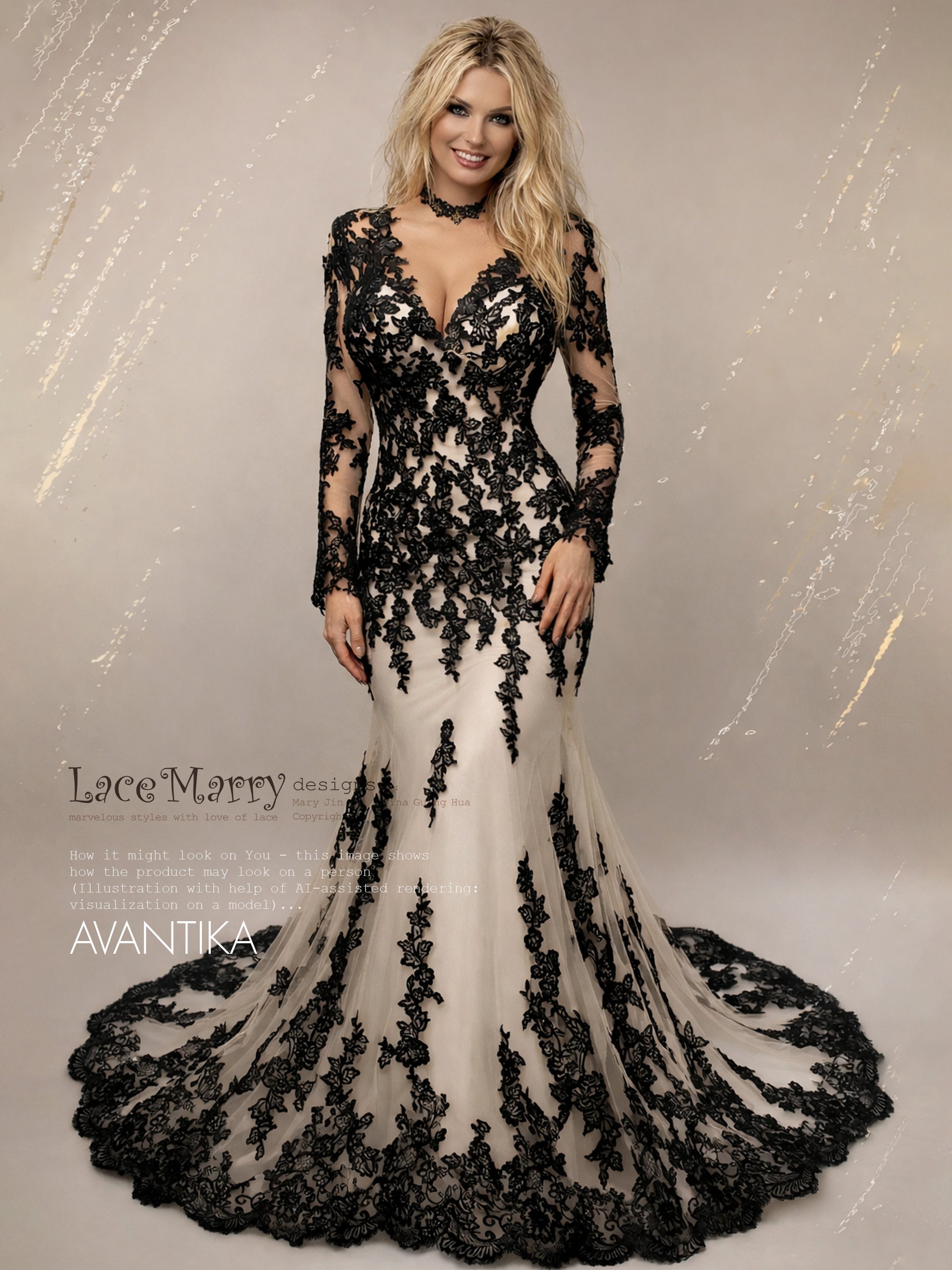 Robe Laundry By Design Noir Avec Dentelle - Taille 10, Occasion Très Bon état
