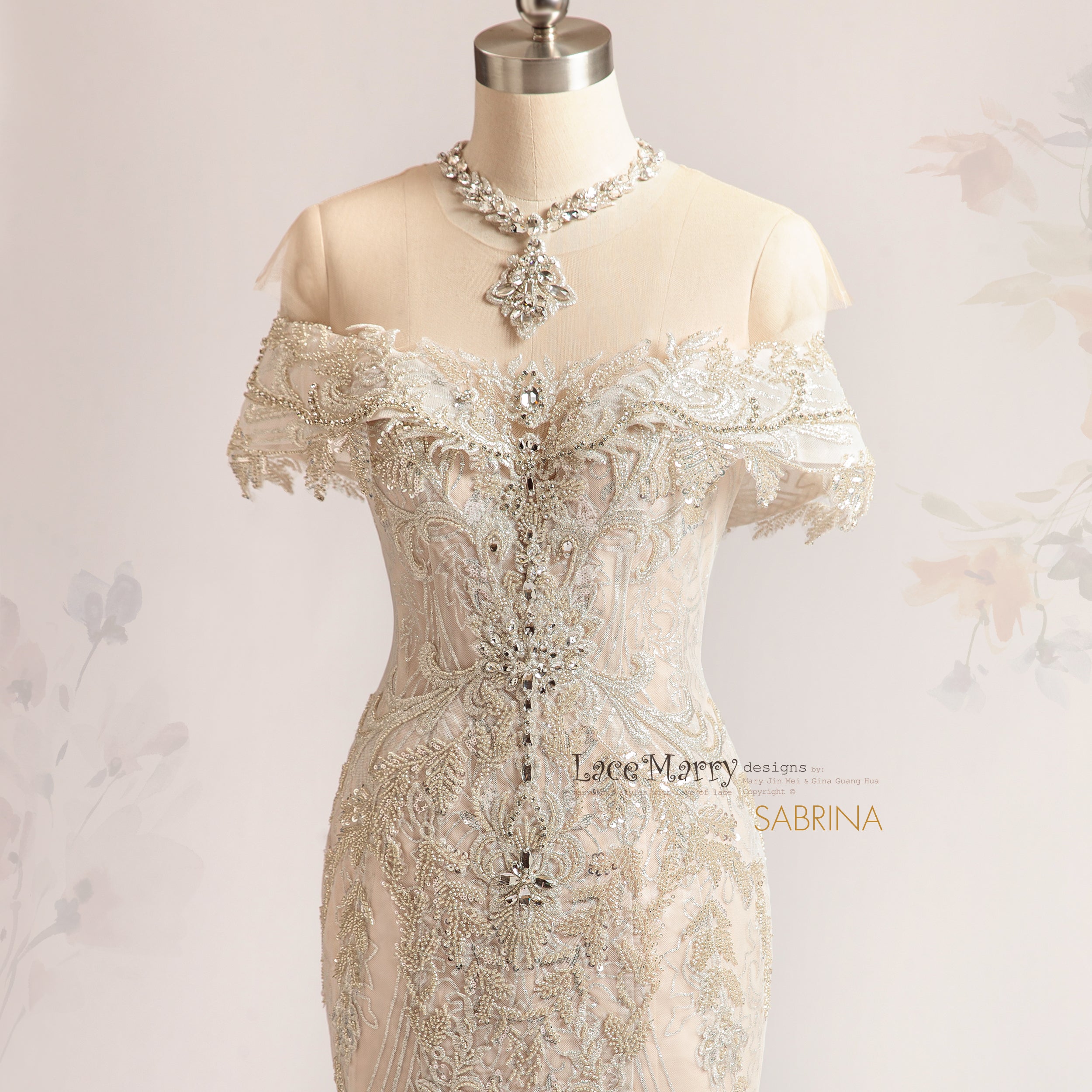 う*か様 andmary Sandra lace dress ANDMARY】Sandra lace dress