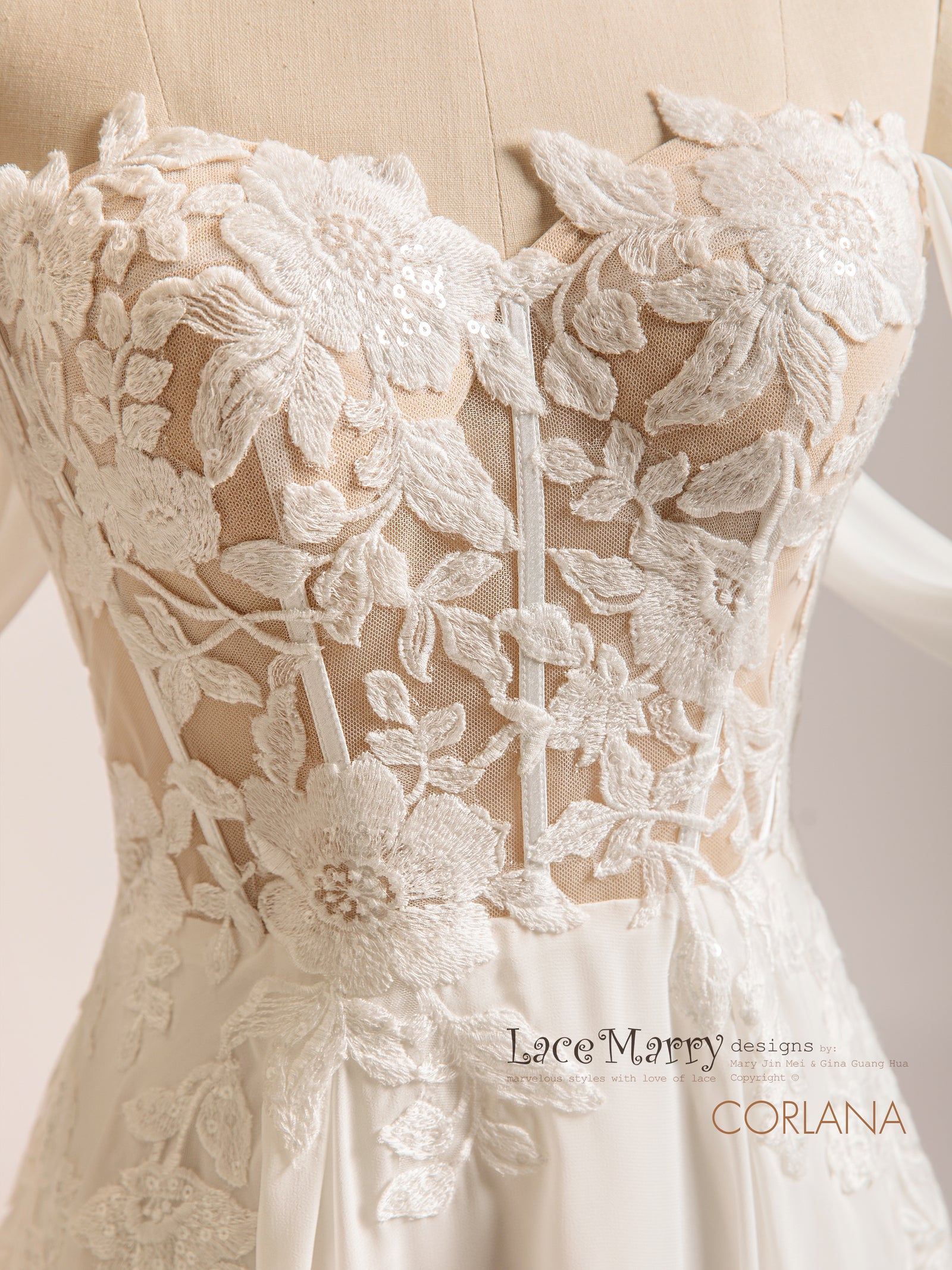 LaceMarry - Handmade Wedding Dresses with Love of Lace LaceMarry - Handmade Wedding Dresses with Love of Lace