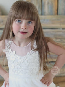 Charming Lace Flower Girl Dress