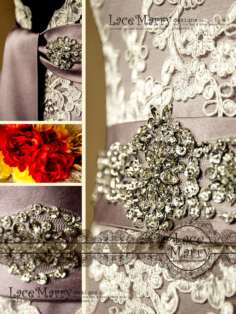 Elegant Embellishment Bridal Sash
