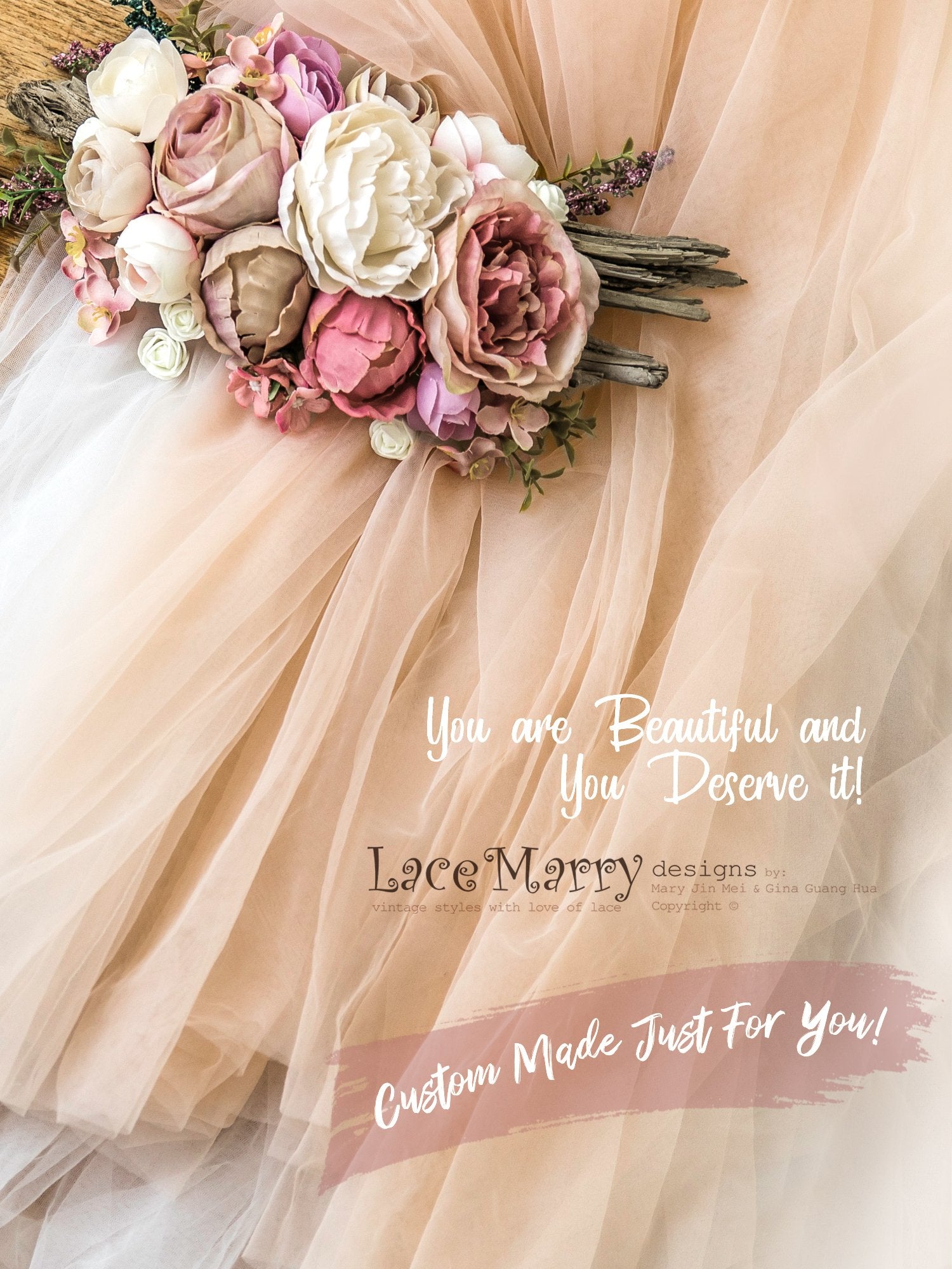 Custom Made Just For You - Design Your Own Wedding Dress - LaceMarry Custom Made Just For You - Design Your Own Wedding Dress - LaceMarry
