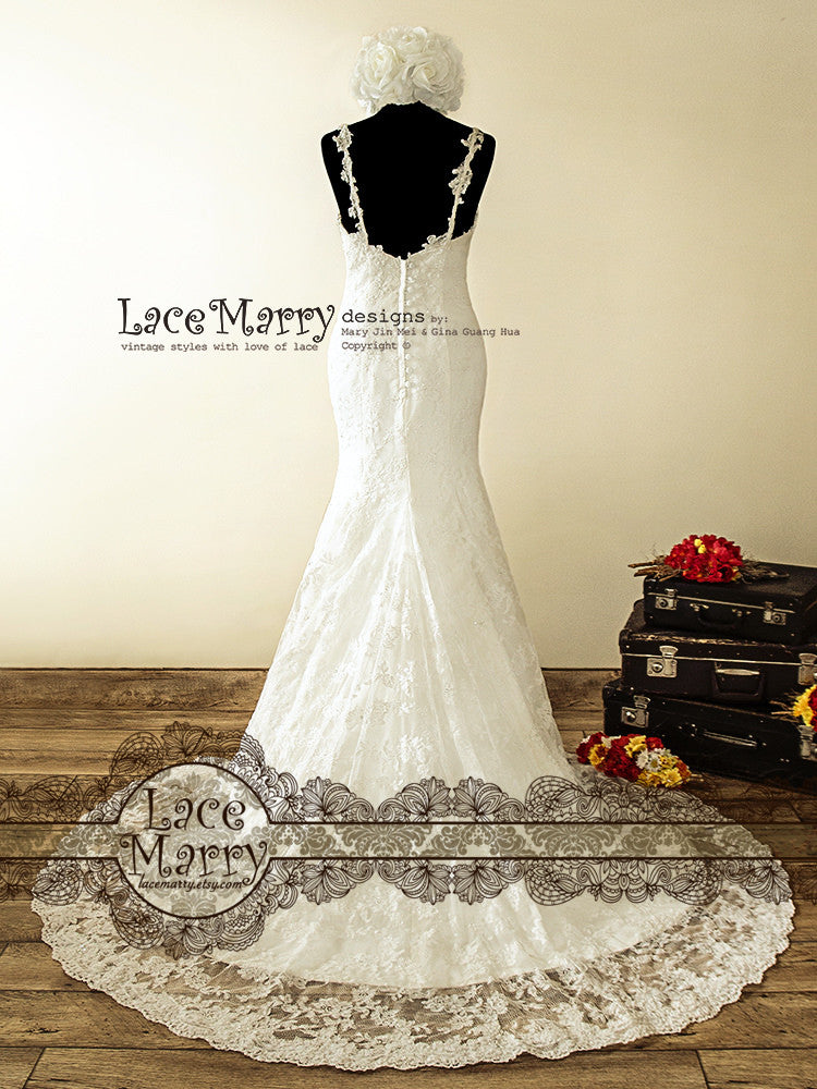 Chapel Trail Handmade Wedding Dress