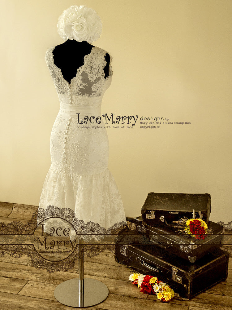 Exclusive Lace Reception Dress