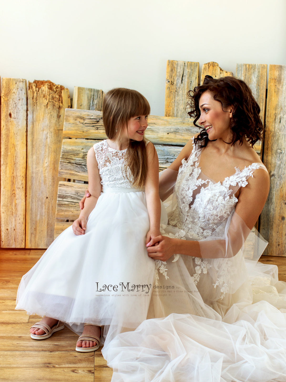Junior Bridesmaid Dress from Venice Lace