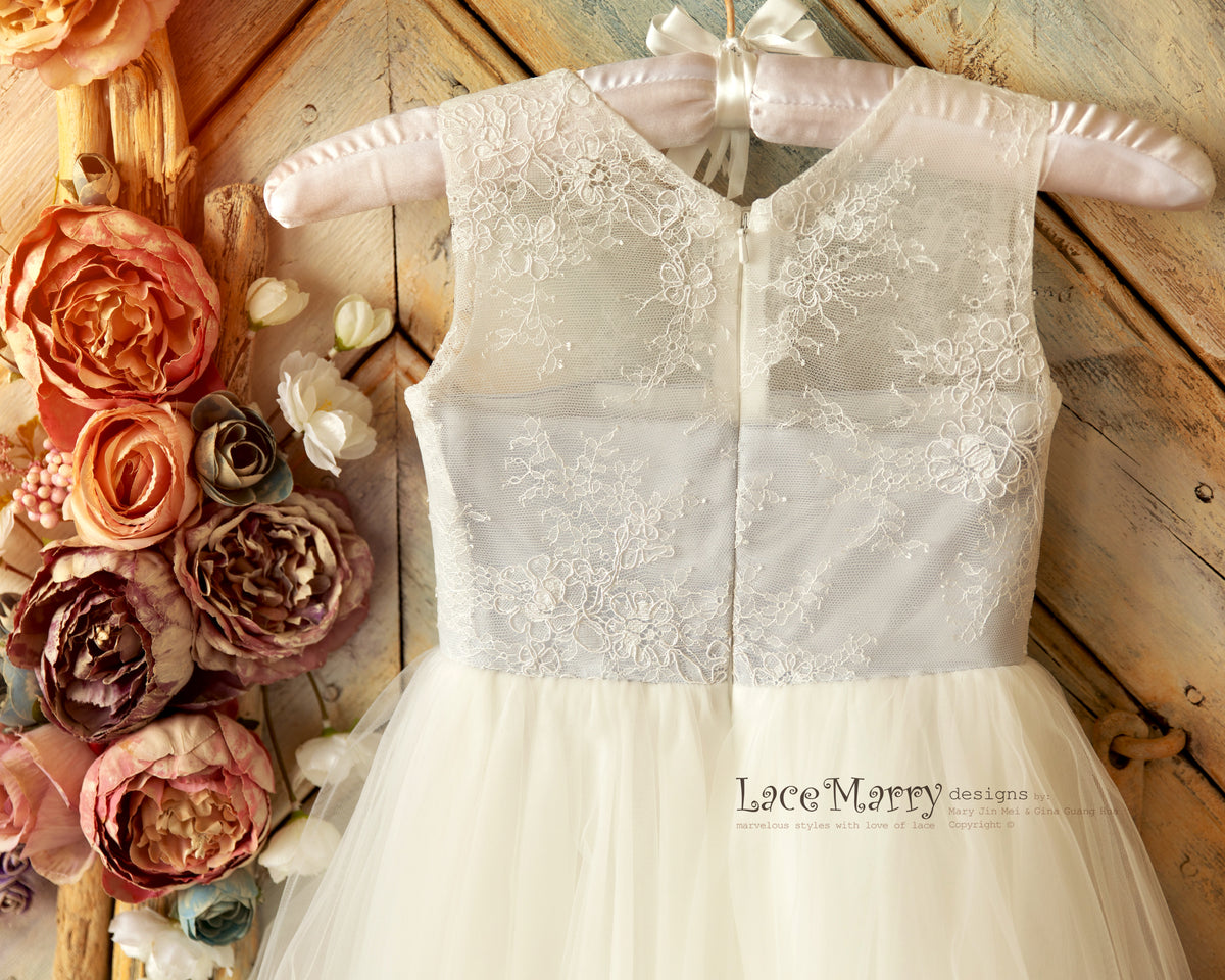 Lace Flower Girl Dress