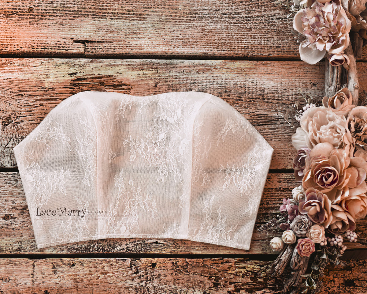 Lace and Tulle Panel
