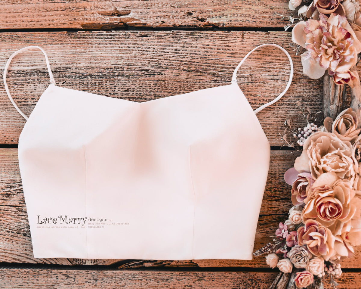 Simple Bridal Bustier