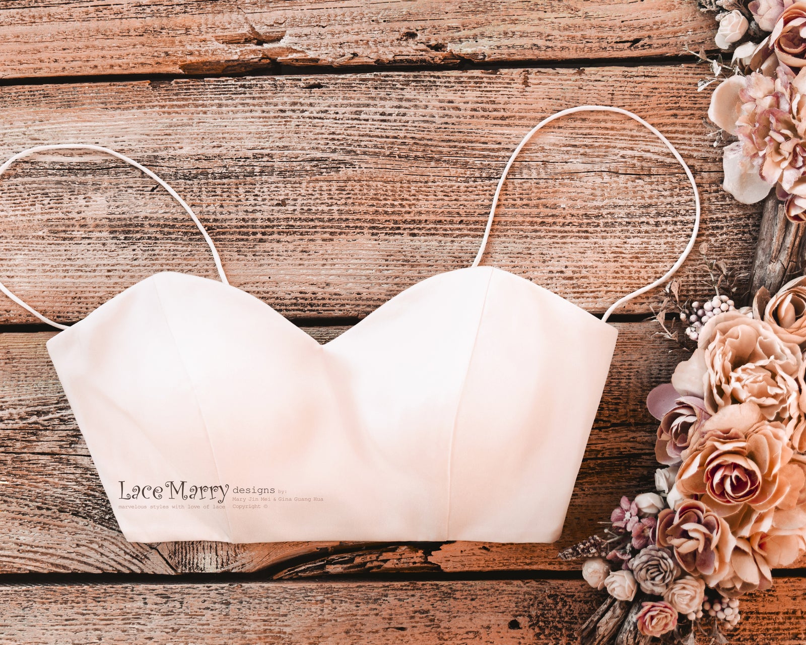 SWEETHEART NECK BRIDAL BUSTIER