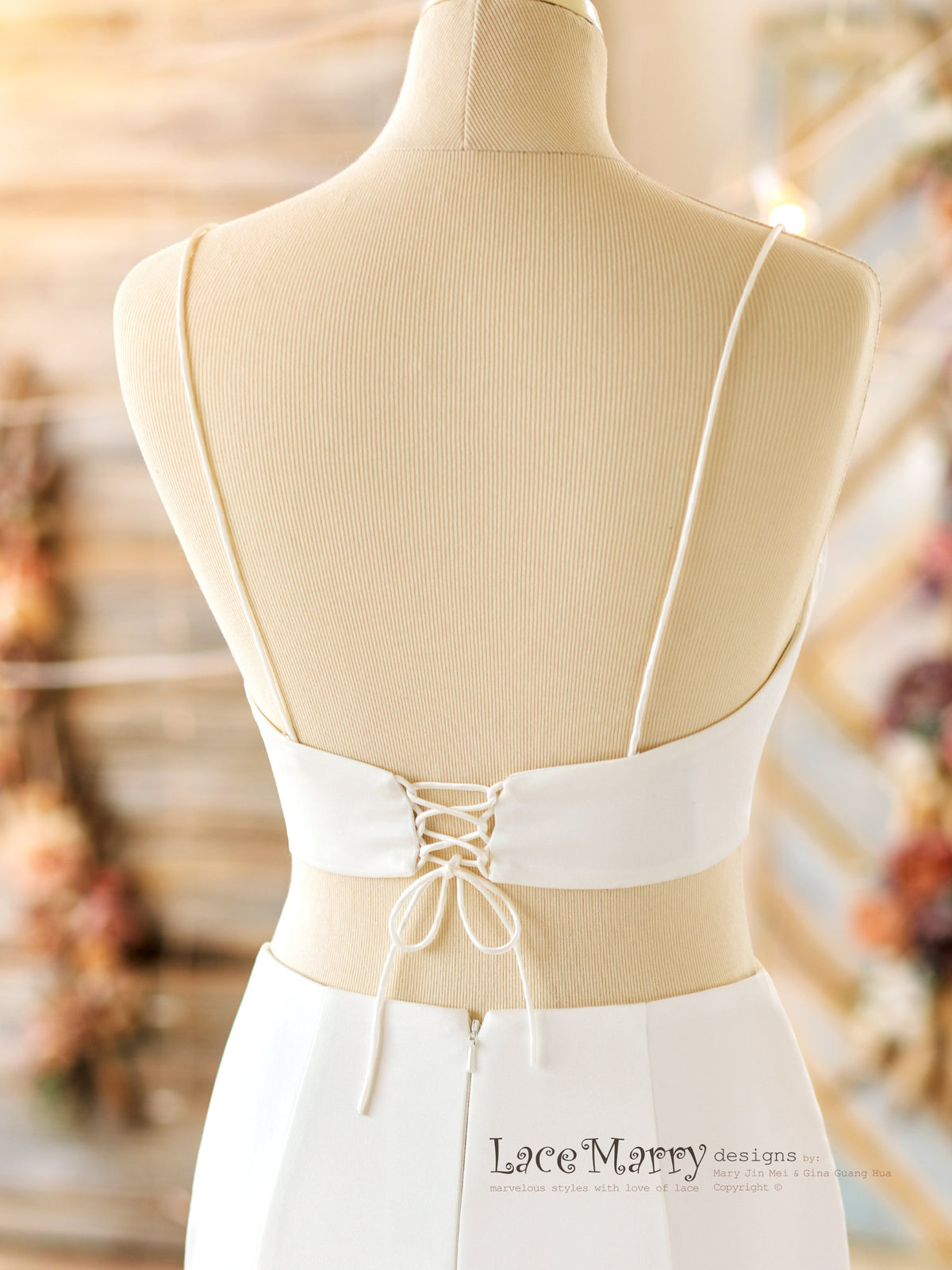 Low Back Sexy Bustier