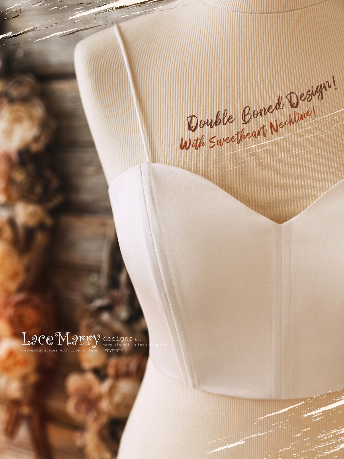ERIKA #6 / Boho Bridal Bolero with Sleeves