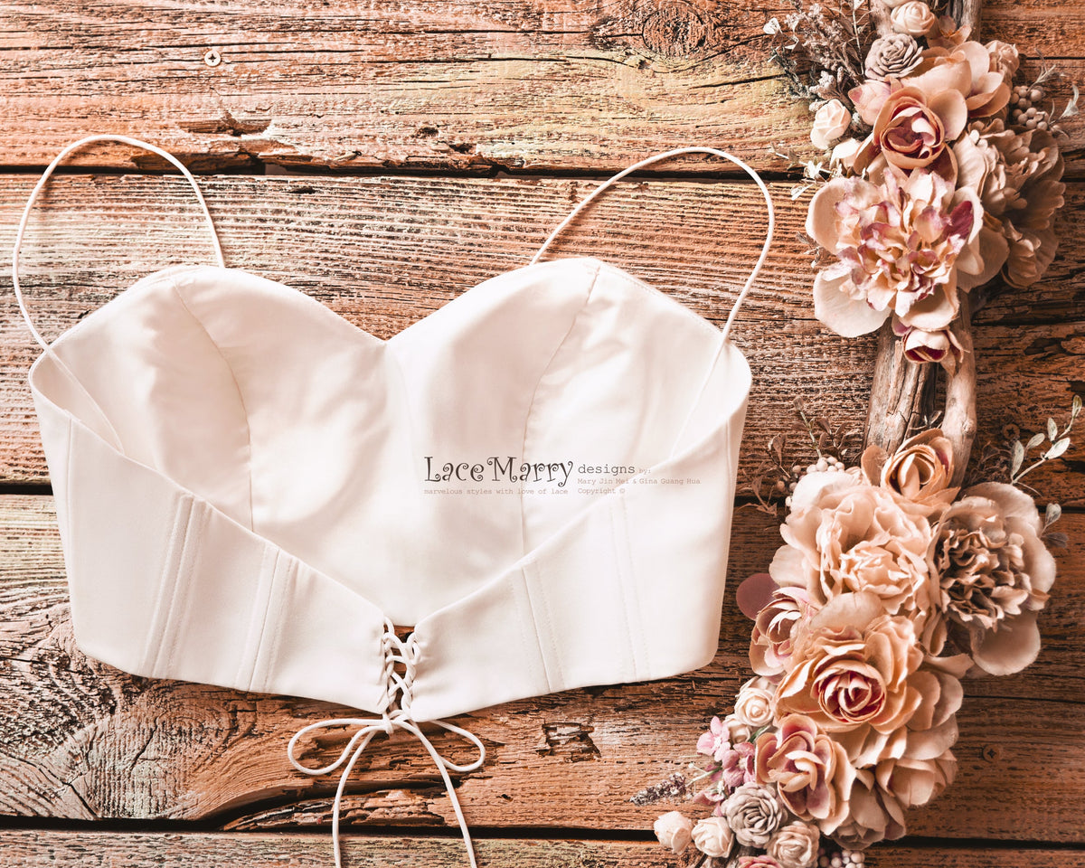 ERIKA #6 / Boho Bridal Bolero with Sleeves