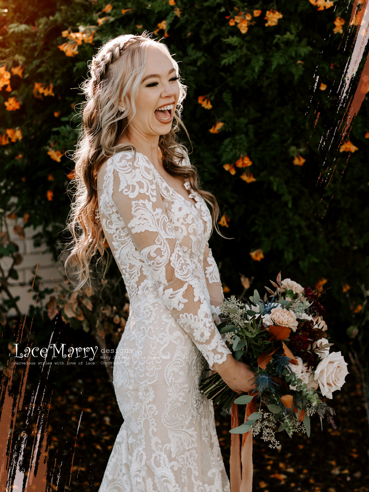 Amazing Lace Wedding Dress - LaceMarry