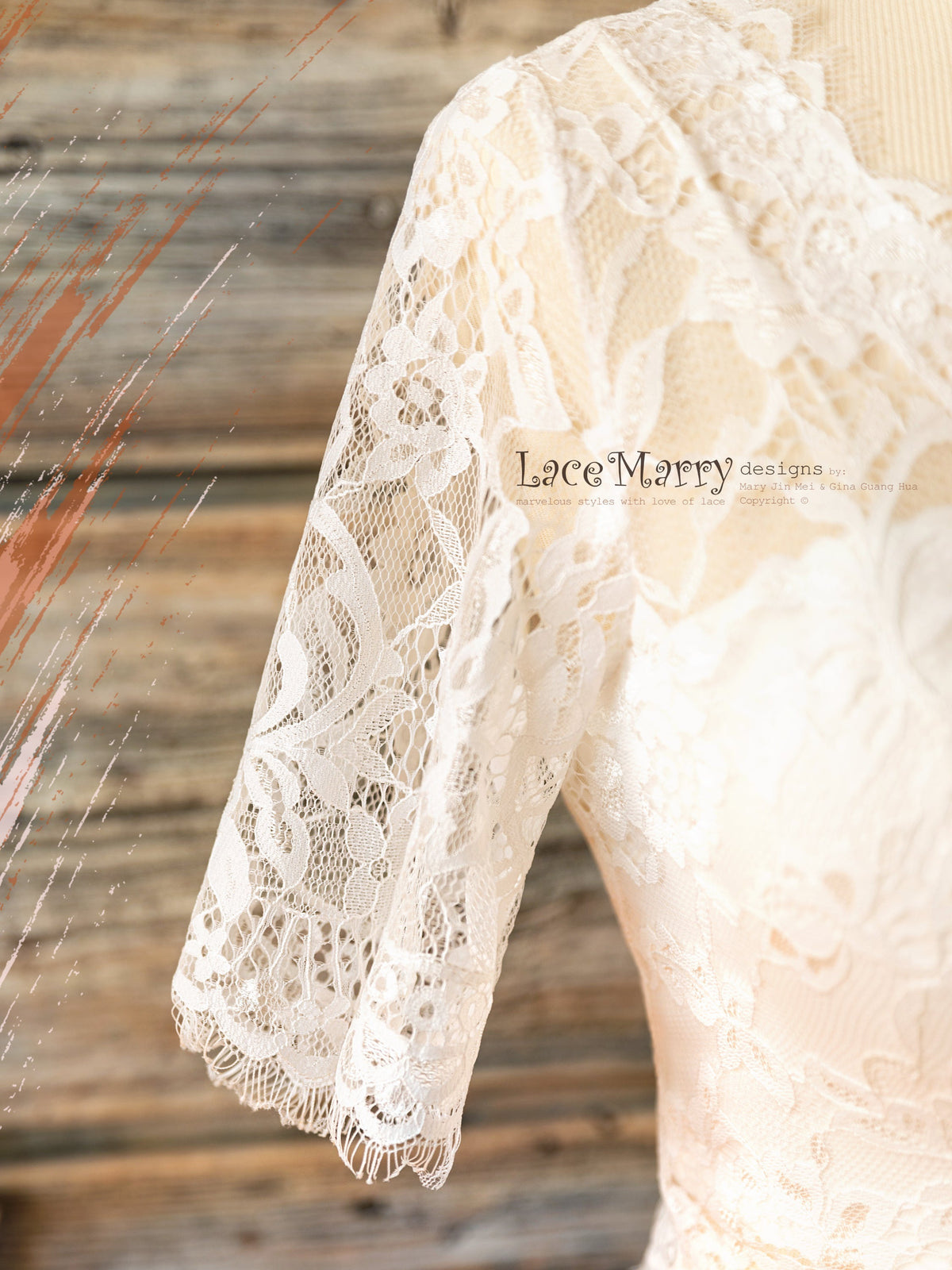 T Sleeves Lace Bolero