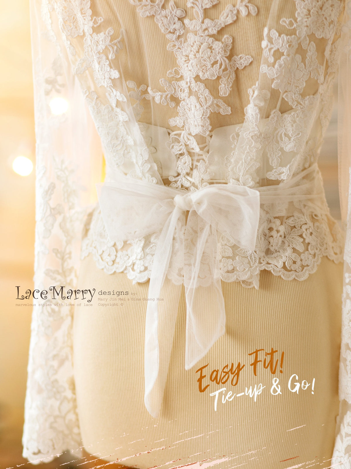Bridal Lace Topper by LaceMarry