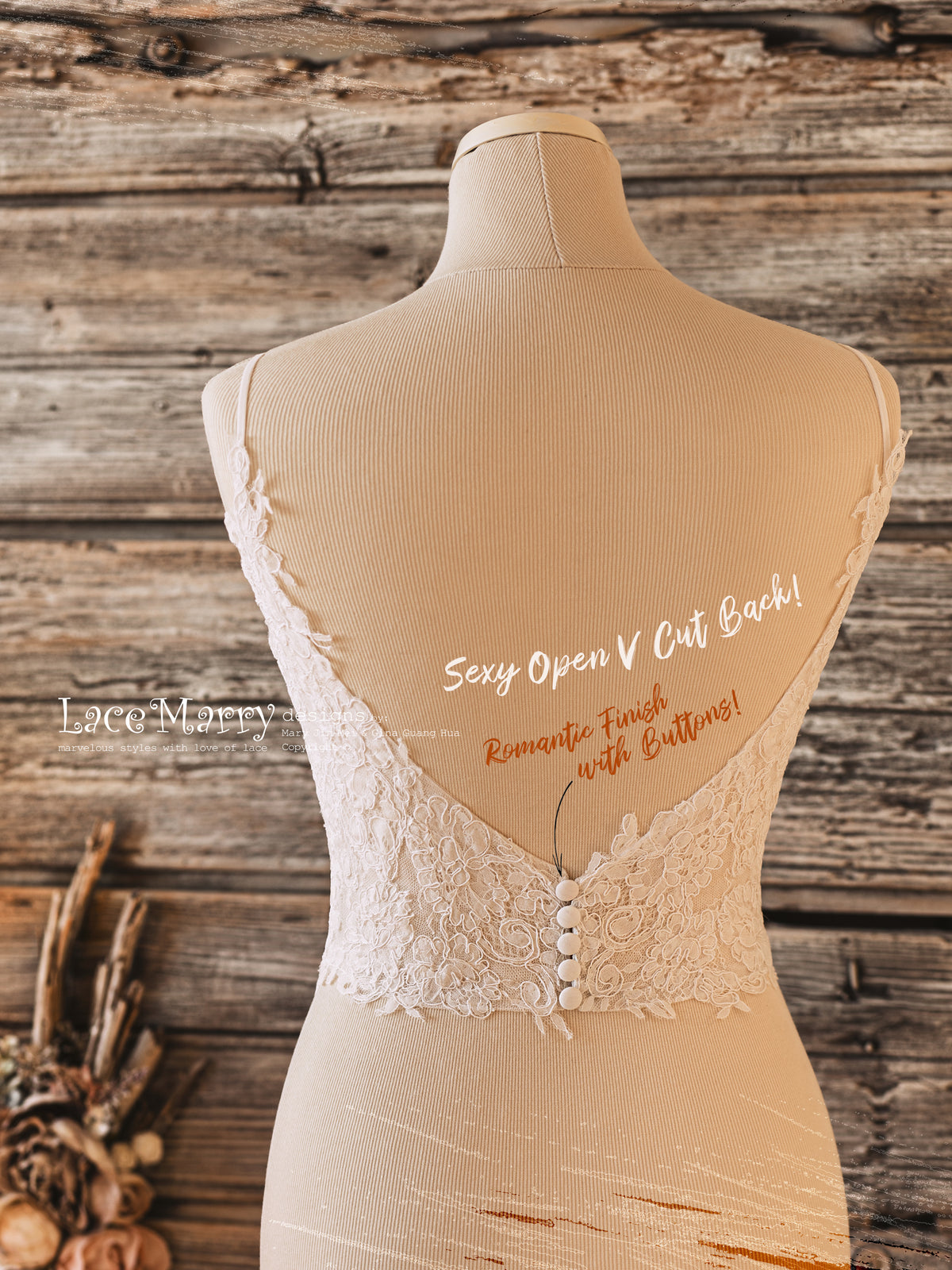 Sexy and Boho Bridal Crop Top