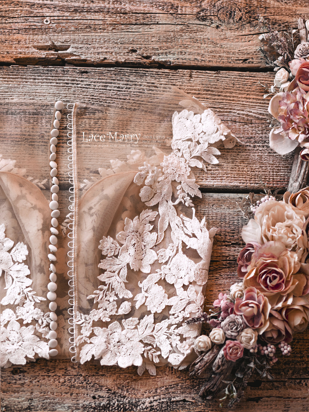 Handmade Illusion Lace Crop Top