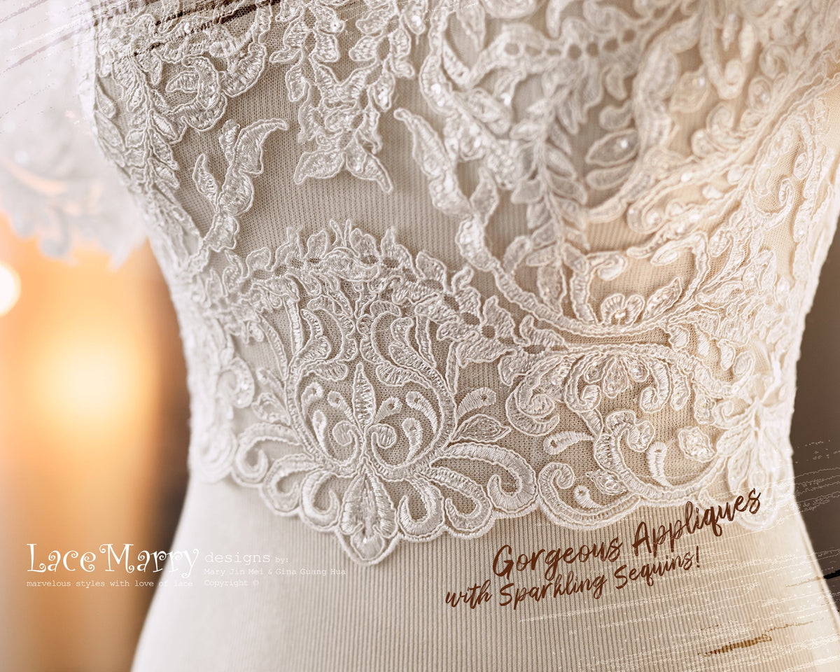 JERICA / Short Sleeve Lace Crop Top