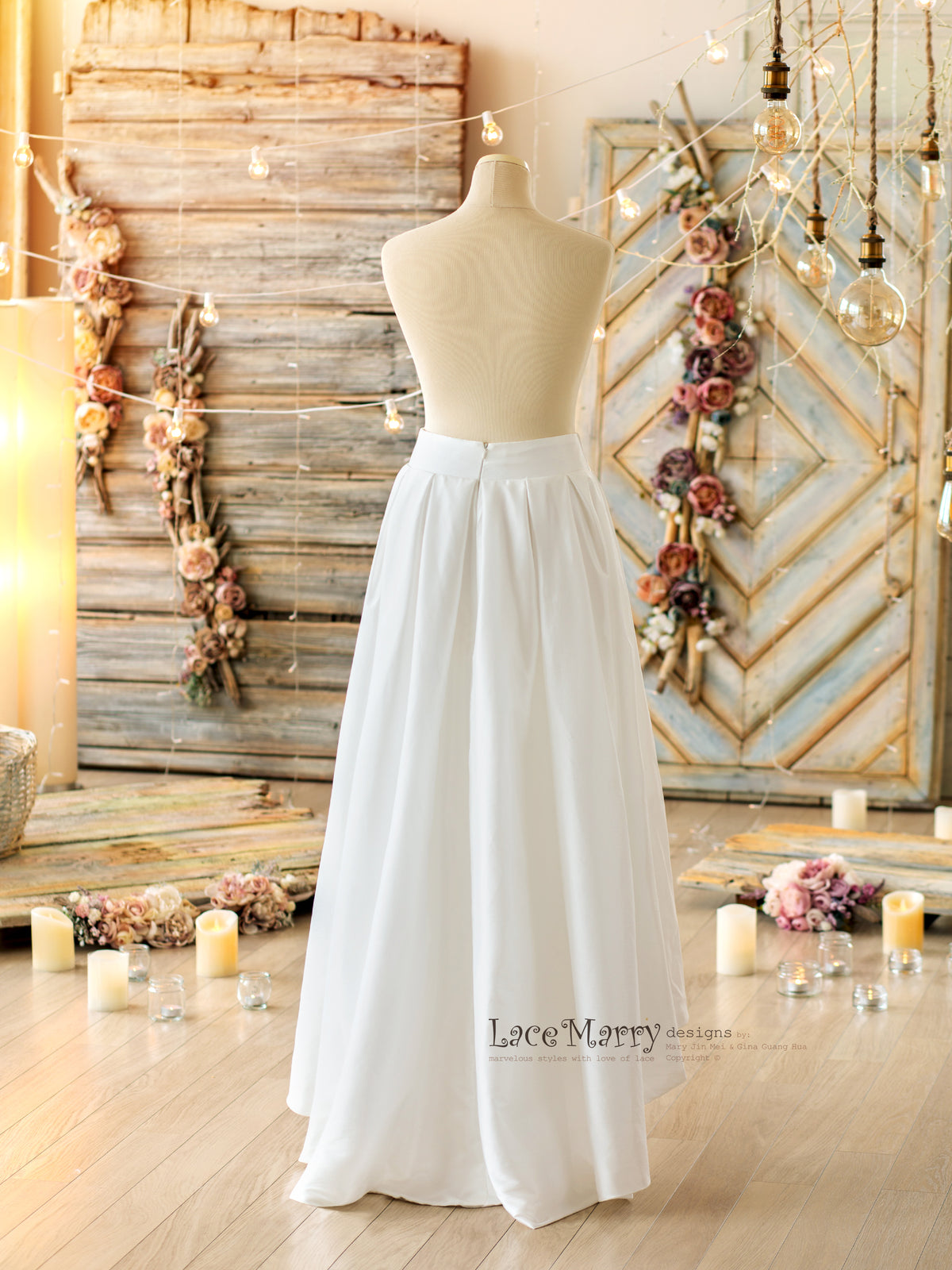 Ample Shape Bridal Skirt