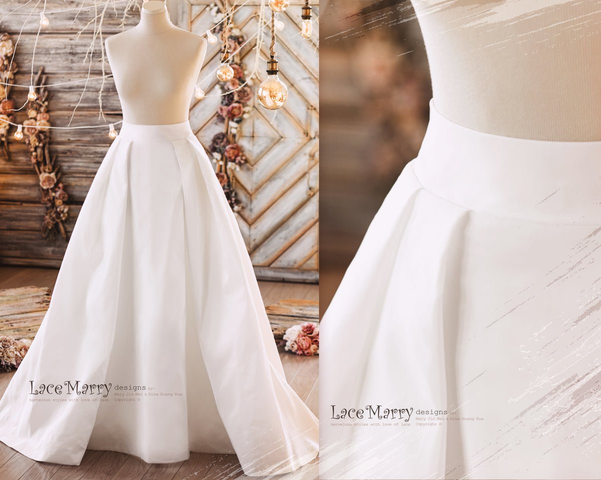 Custom Made Bridal Skirt