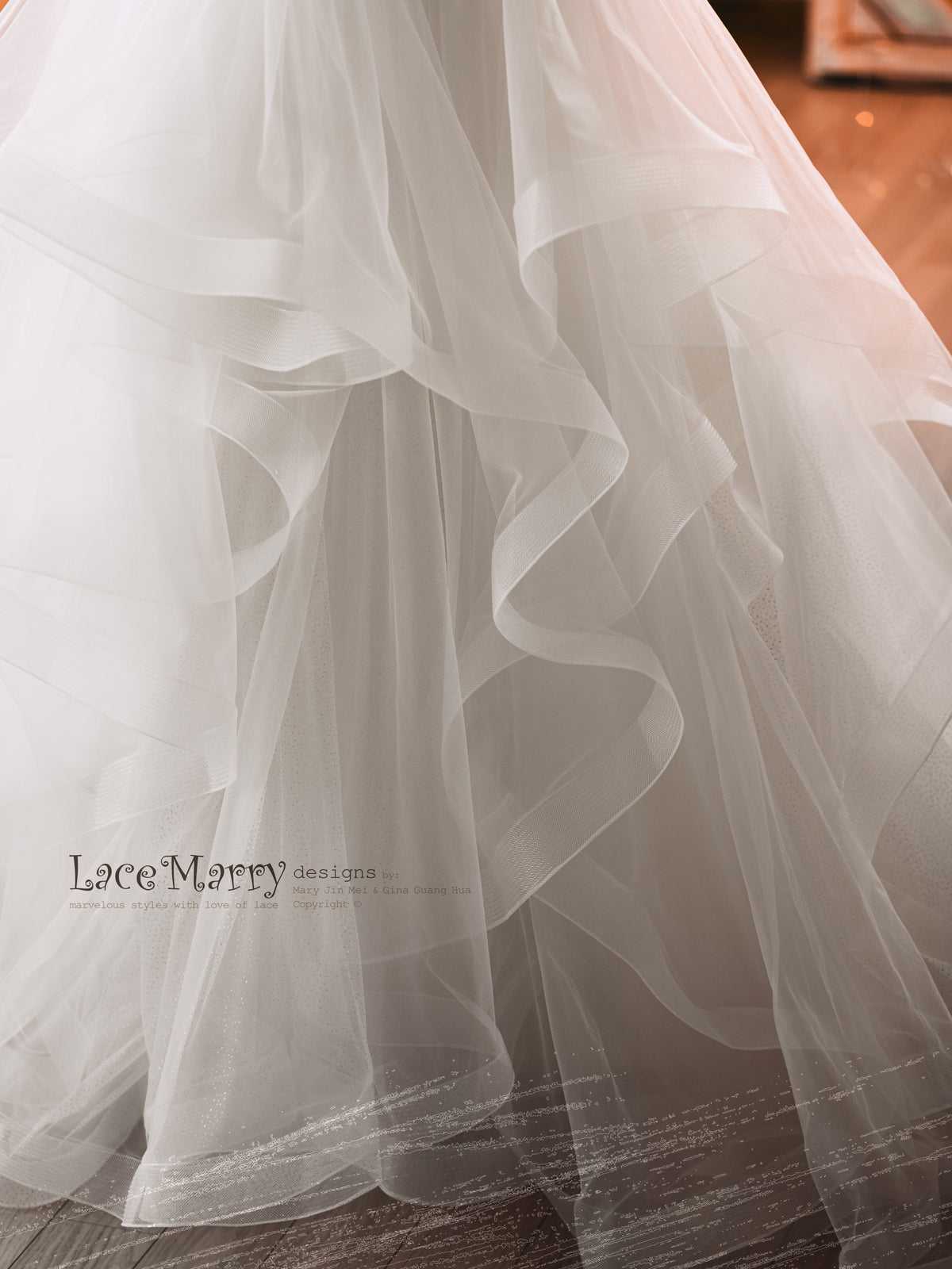 Multi Layer Glitter Tulle Skirt