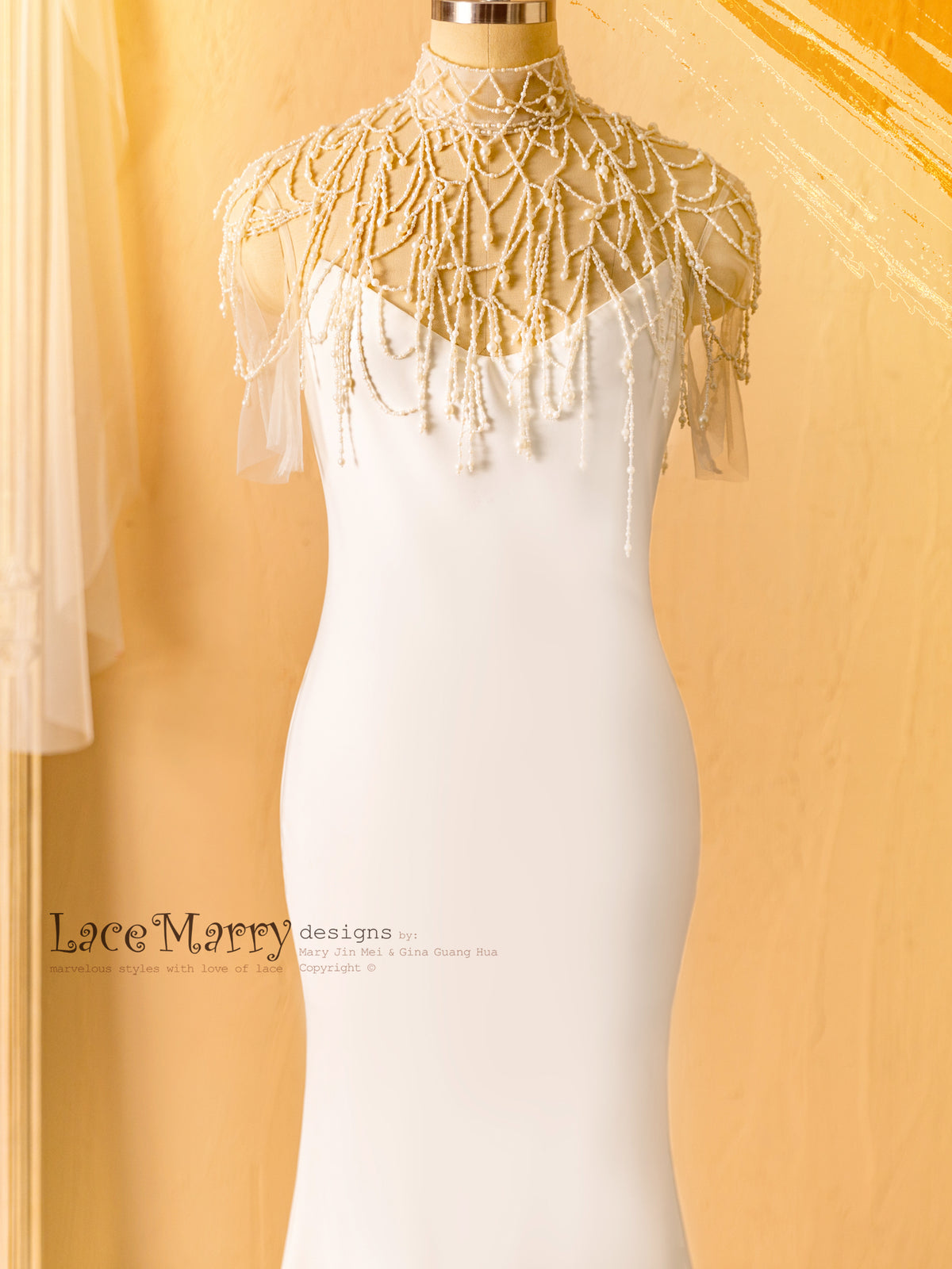 Elegant Wedding Dress Simple and Comfortable Design