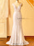Sparkling Pencil Wedding Dress