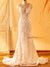 Amazing Illusion Neckline Wedding Dress