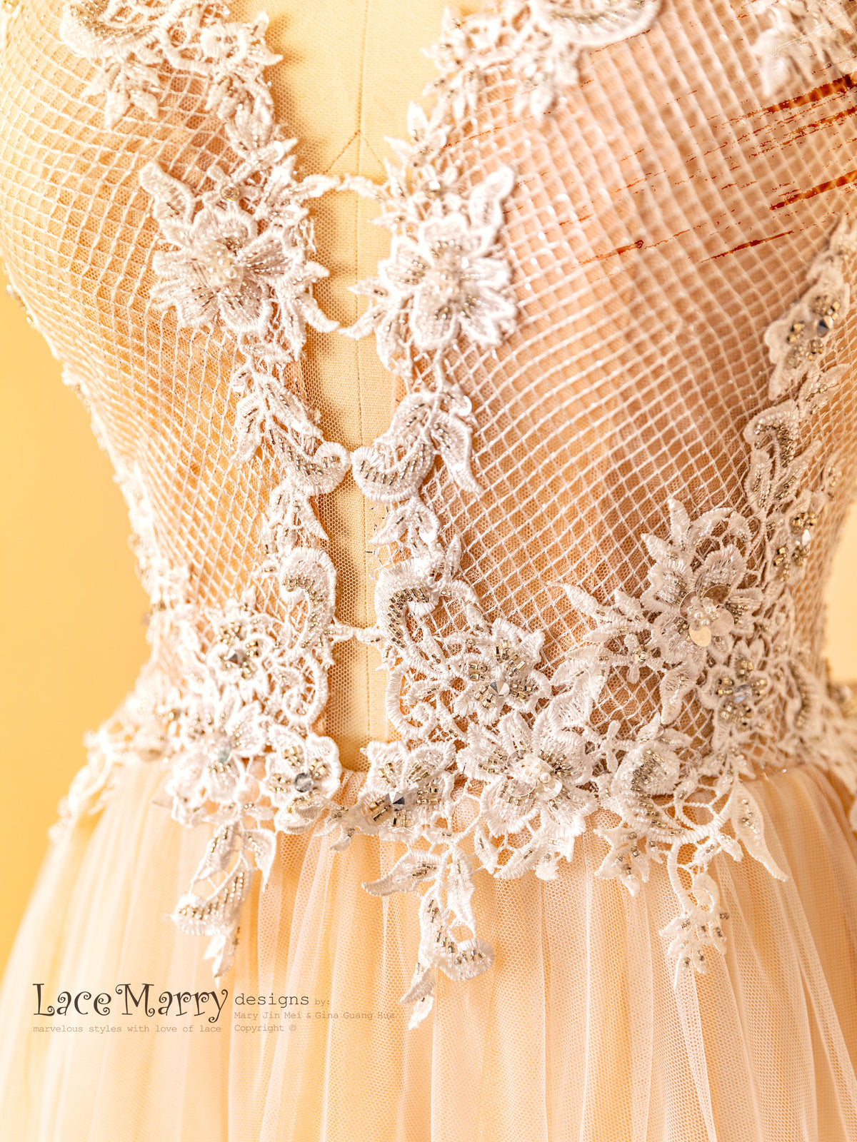 Amazing Detail Hand Beading
