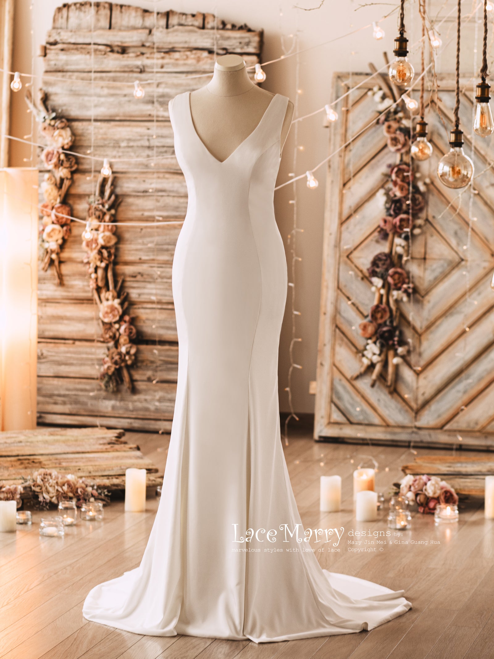 Fitted Wedding Dresses by LaceMarry | Custom Made Just for You! Fitted Wedding Dresses by LaceMarry | Custom Made Just for You!