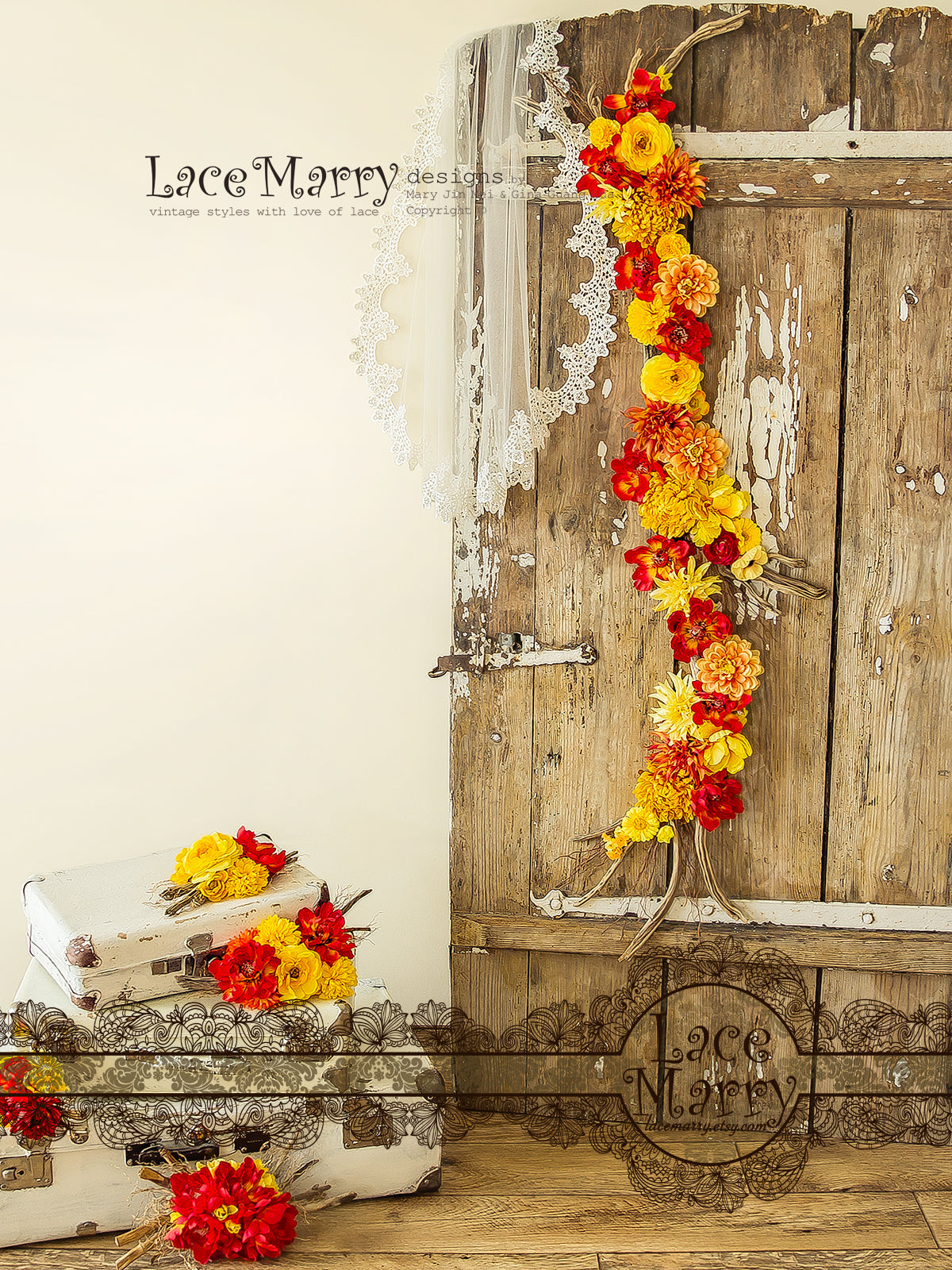 Waltz Length Wedding Veil