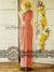 Blush Pink Long Convertible Bridesmaid Dress