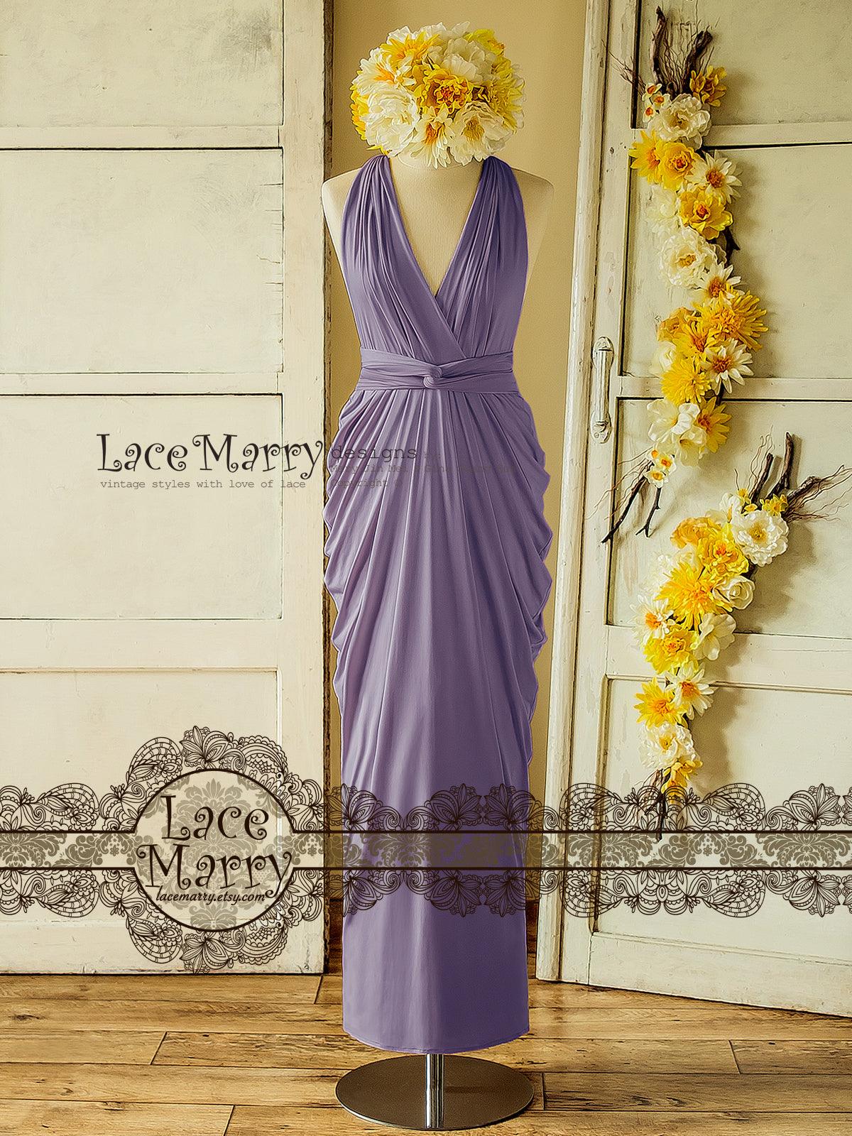 Purple multiway dress hotsell