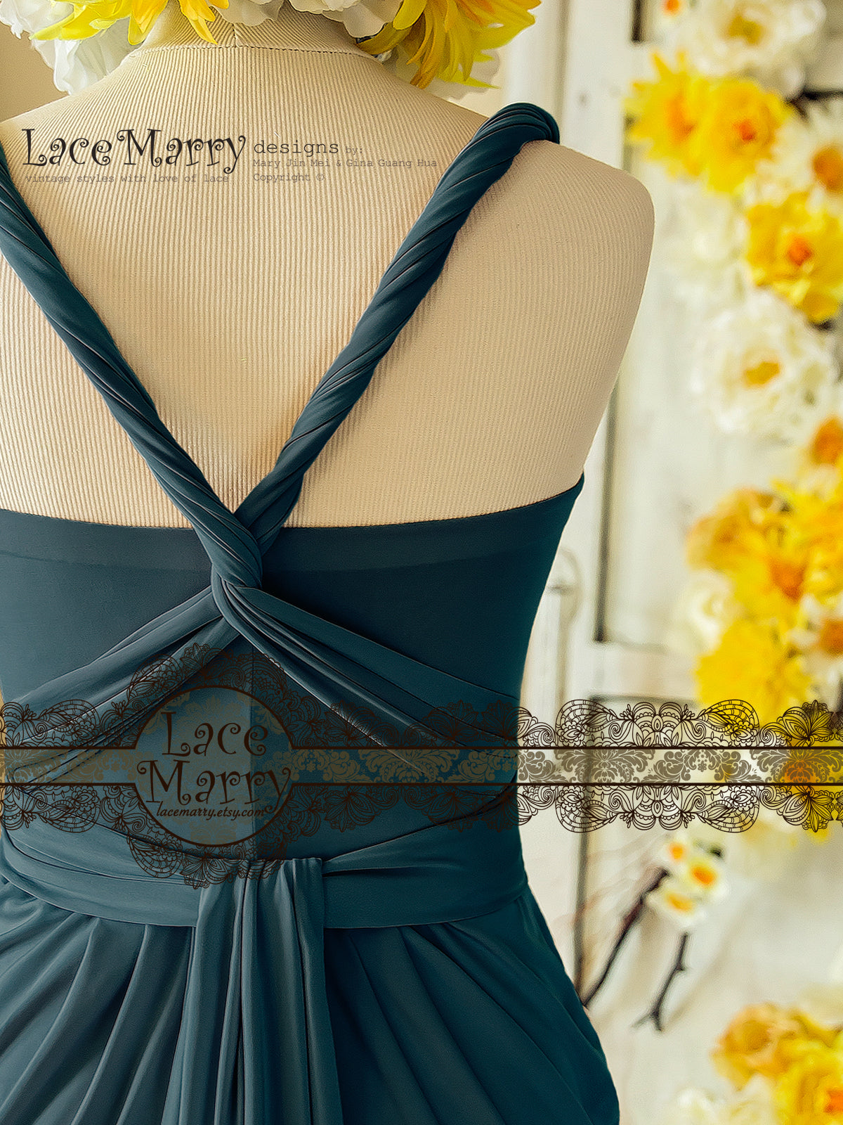 Greek Style Infinity Dress