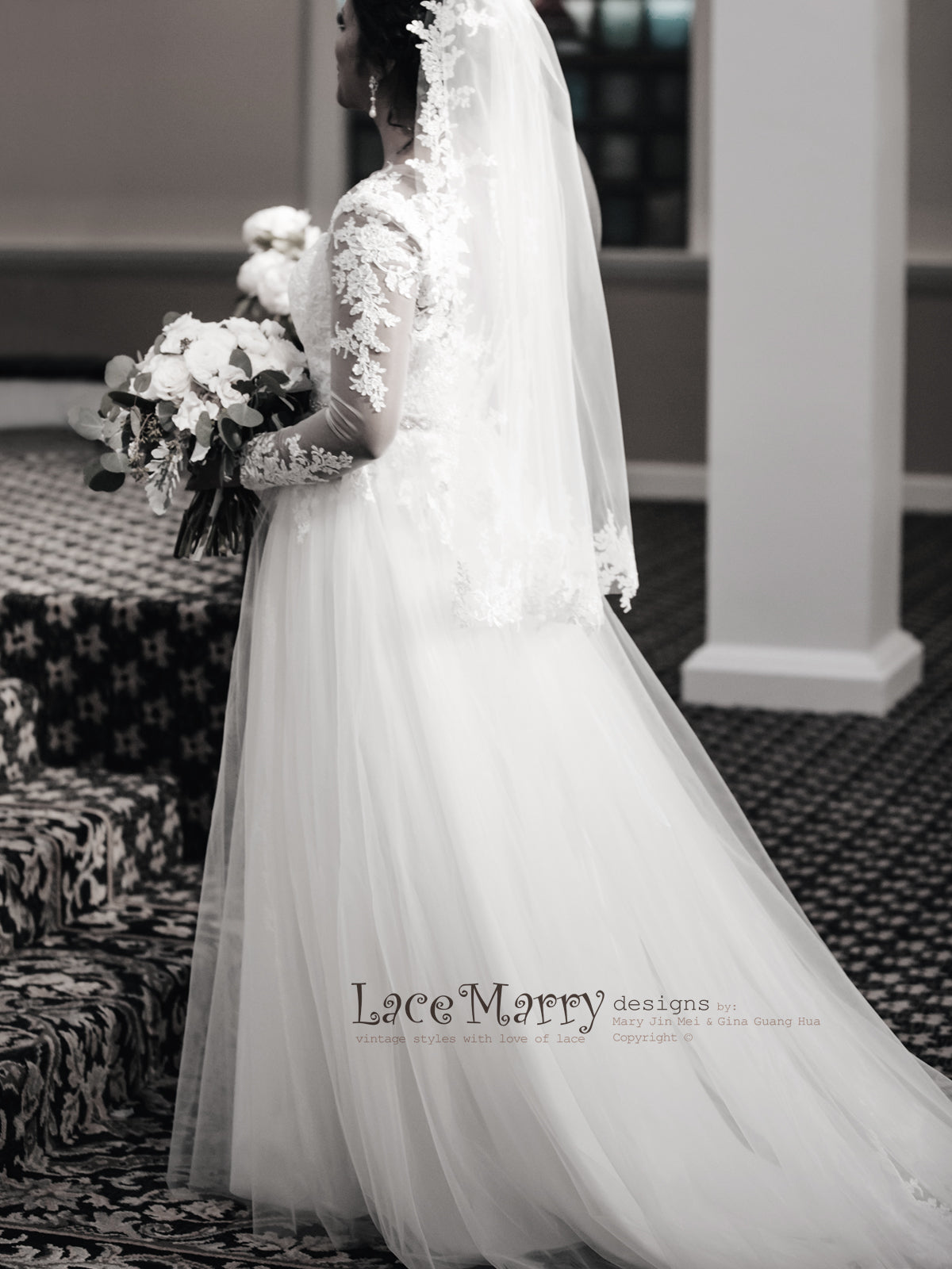 Tulle Skirt Wedding Dress