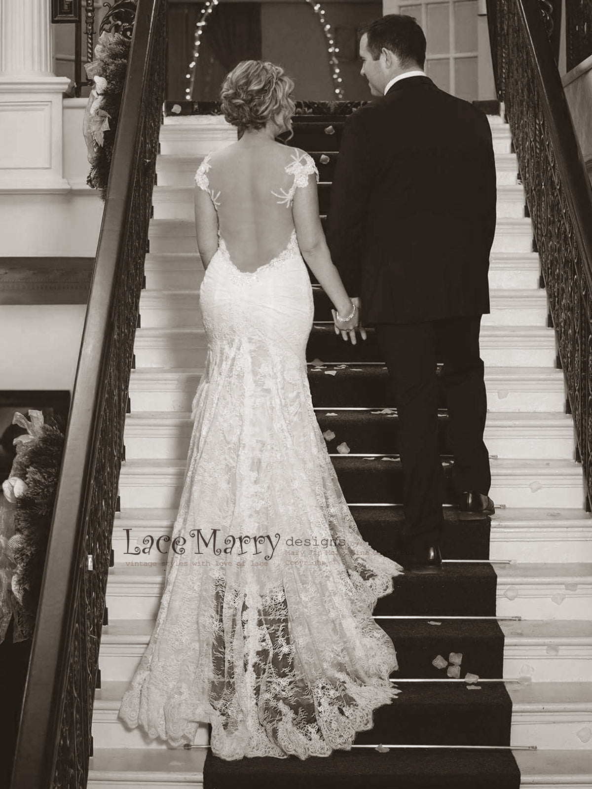 Exclusive Lace Wedding Dress