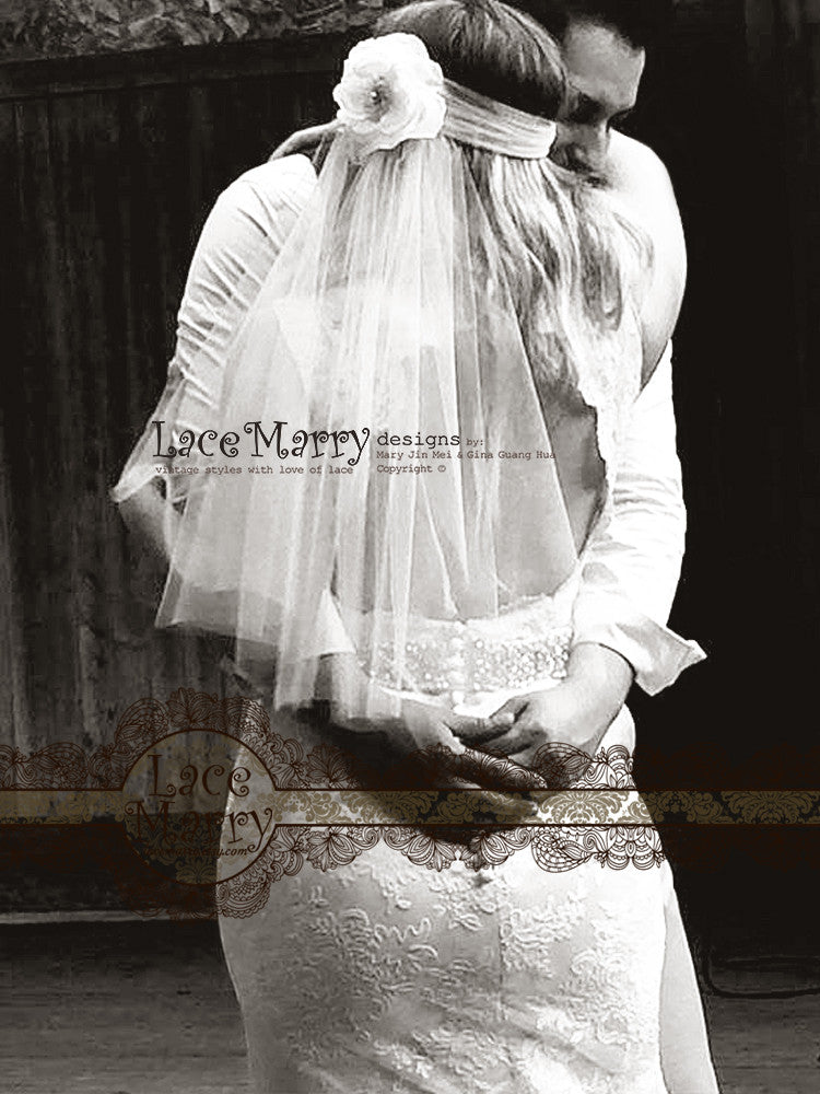 Vinatge Inspired Lace Wedding Dress