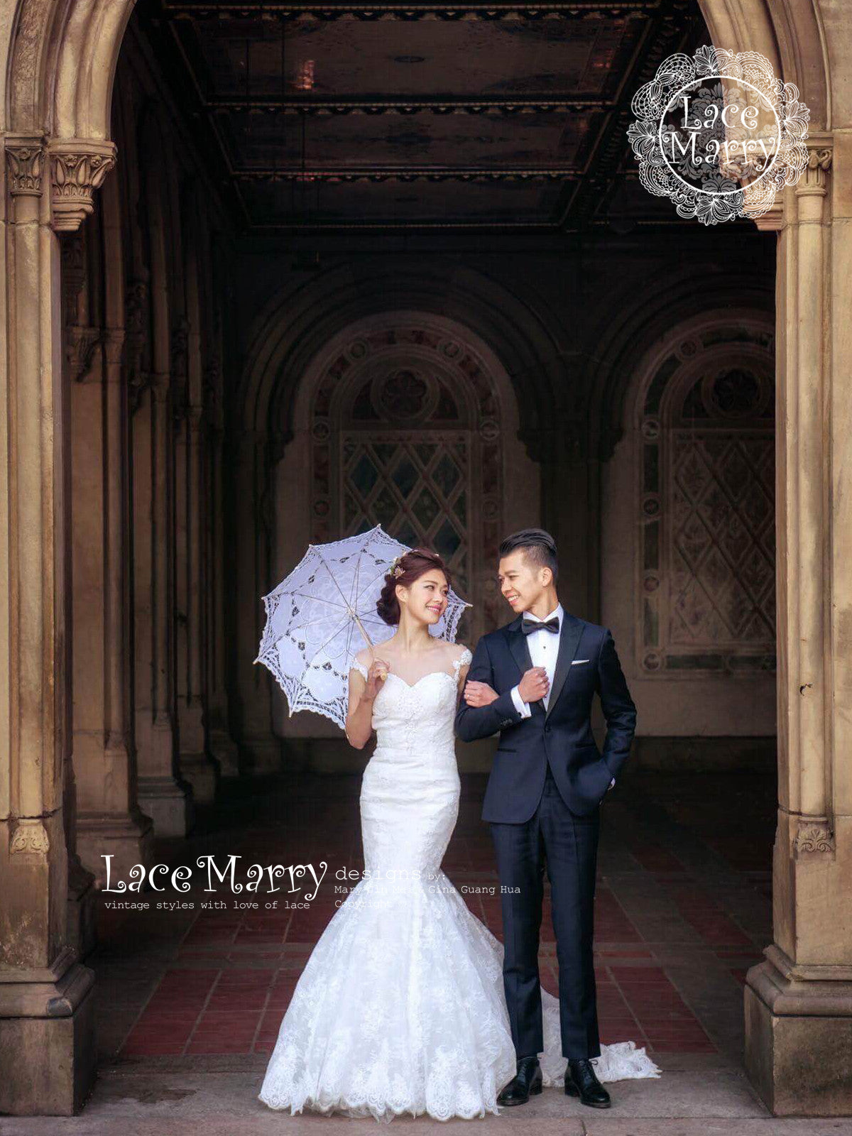 Sexy Mermaid Shape Lace Wedding Dress