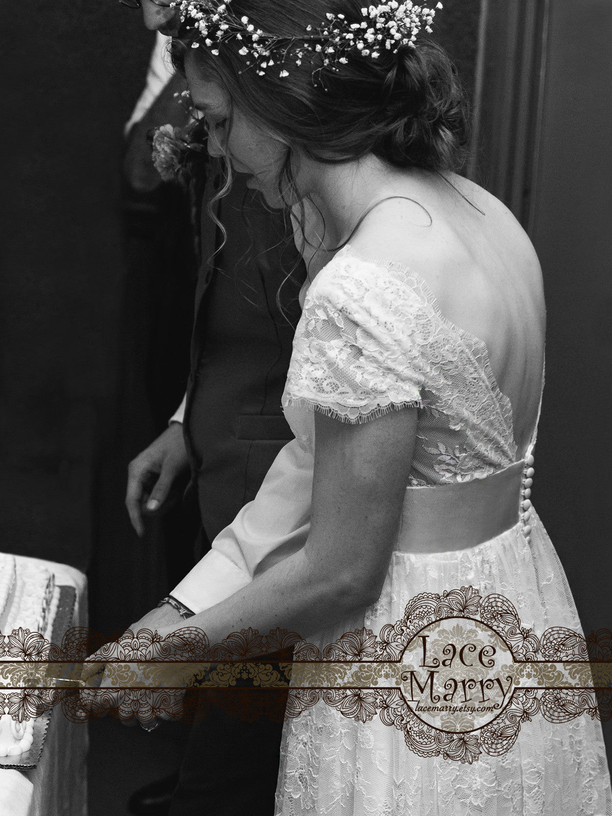 Romantic Boho Wedding Dress