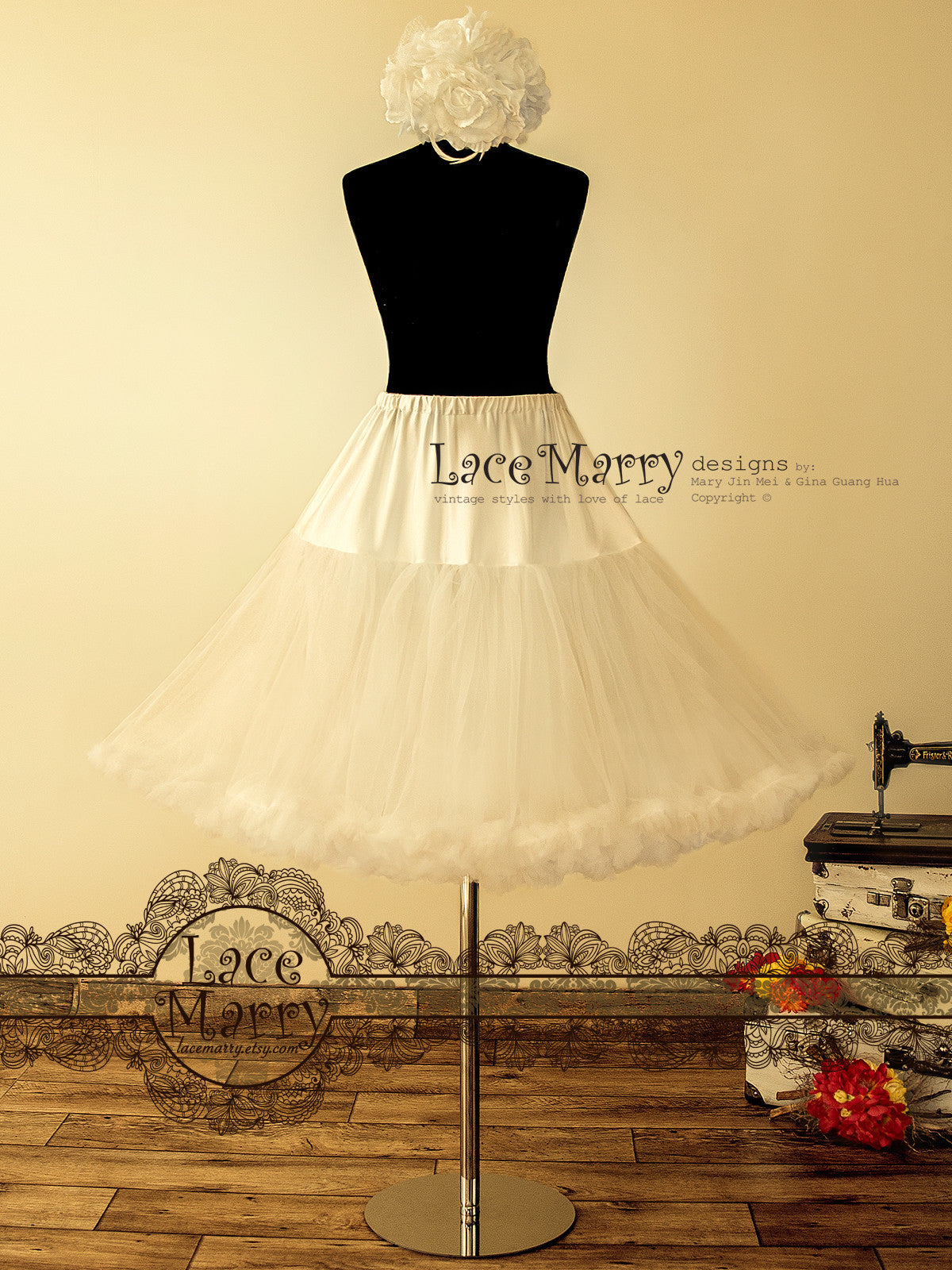 Fluffy Tulle Petticoat