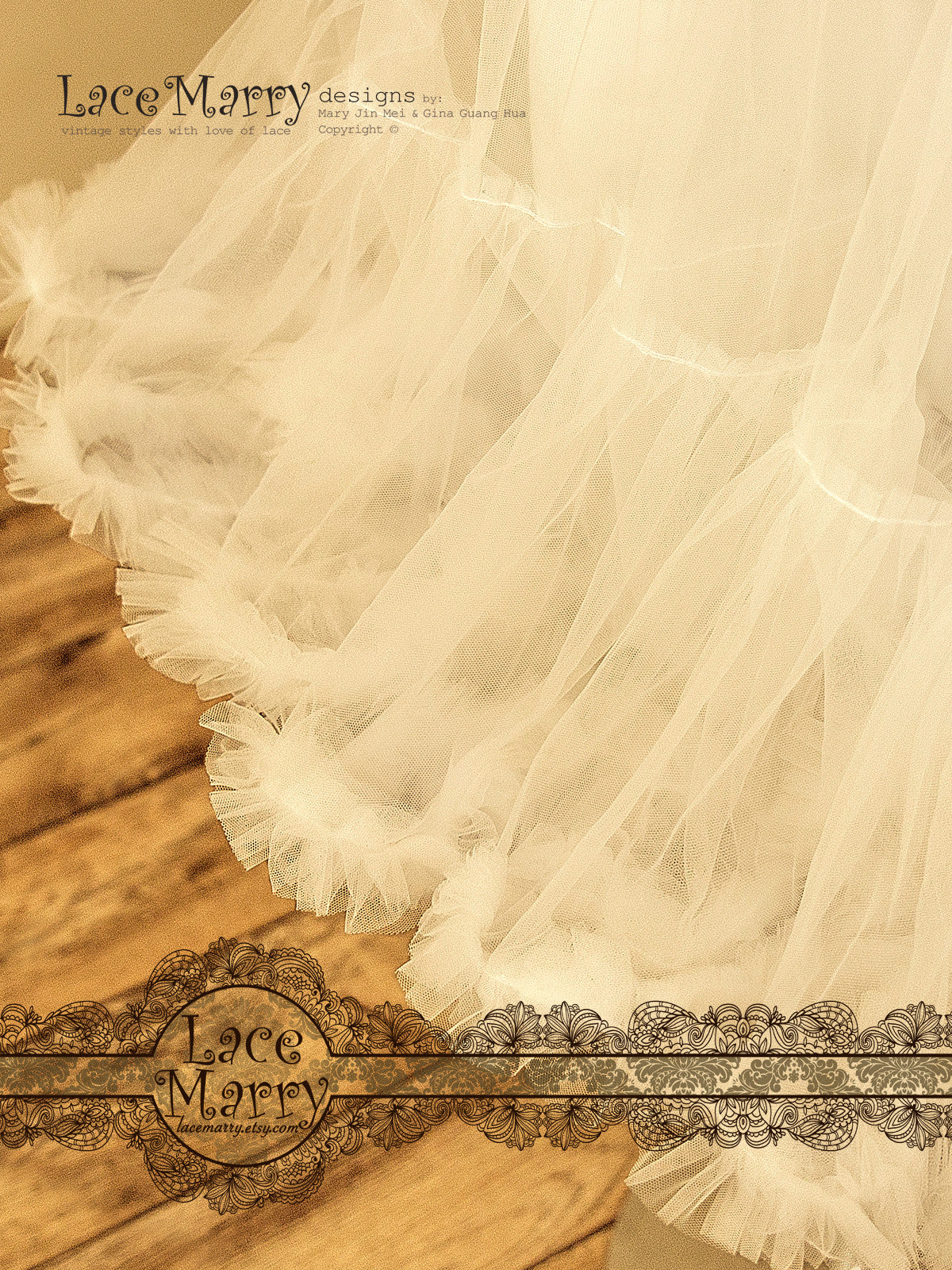 Knee Length Tulle Petticoat