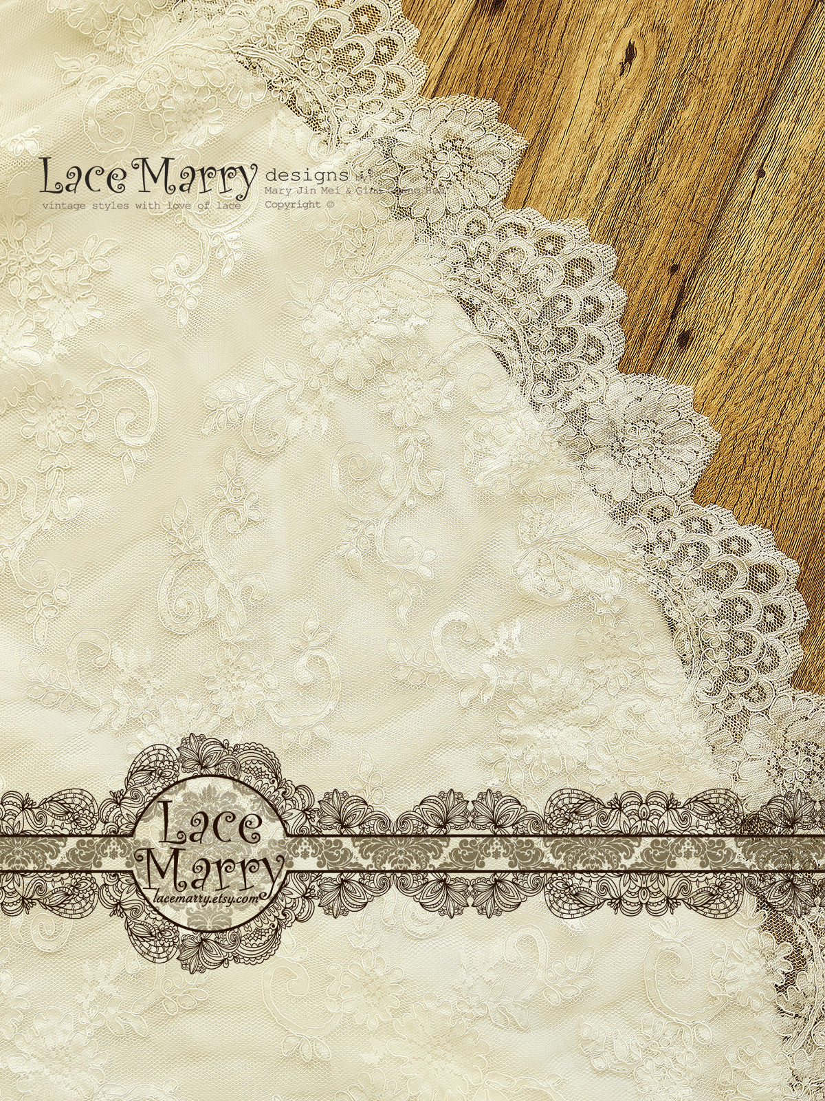 Exclusive Lace Wedding Dress