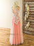 Coral Color Wedding Dress
