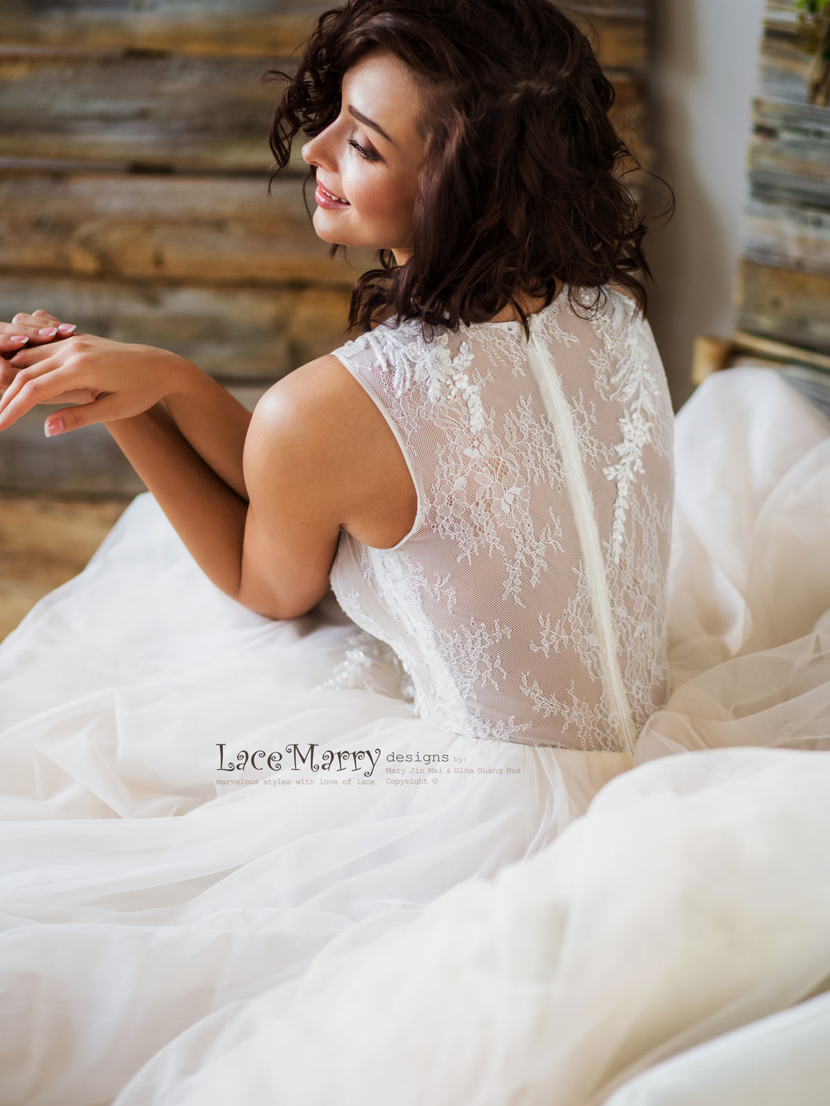 Sleeveless Wedding Dress