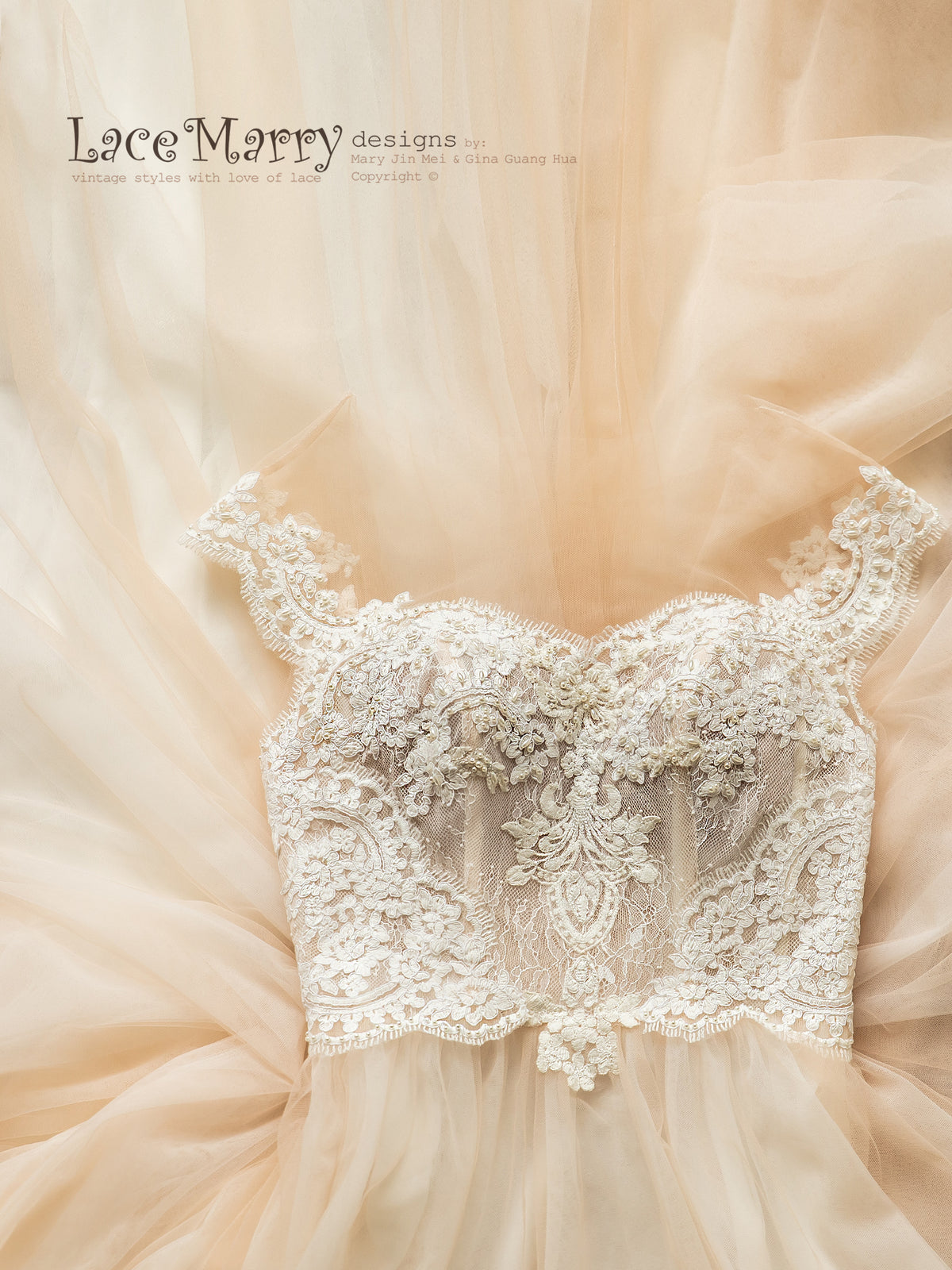 Gorgeous Beading Wedding Dress